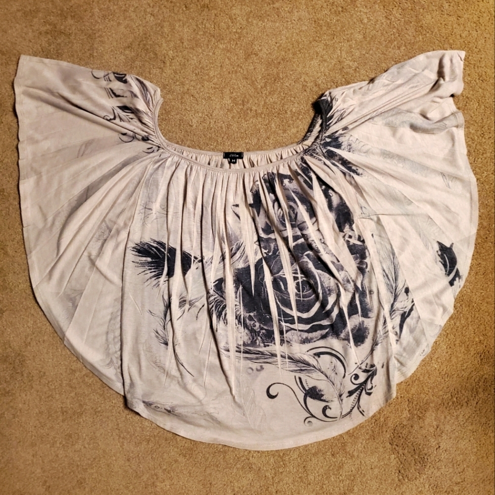 Butterfly shaped blouse